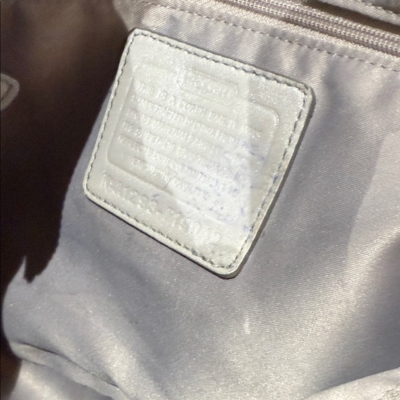 Coach Madison Mia Multi-Color East West Patchwork Circle Pattern Tote - Picture 12 of 12